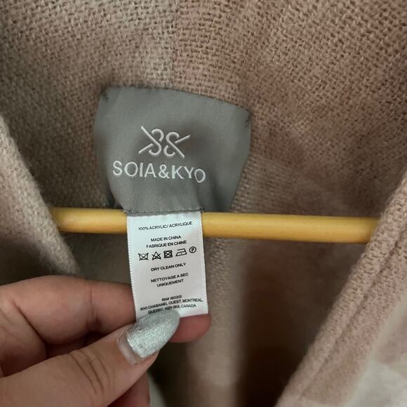 Soia & Kao Mirel Woven Scarfigan with Fringe - Picture 3 of 6